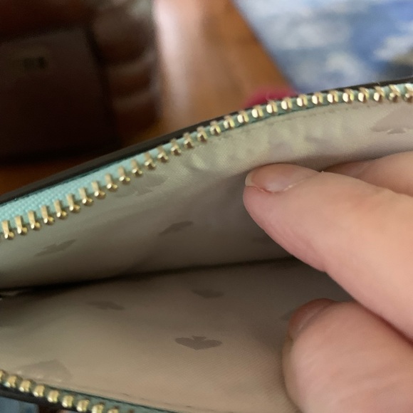 kate spade Poolside Smooth Leather Card Case Wallet NWT - Picture 7 of 8